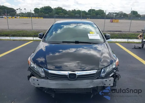 2012 Honda Civic Lx из США, поврежденный, VIN 19XFB2F56CE369900